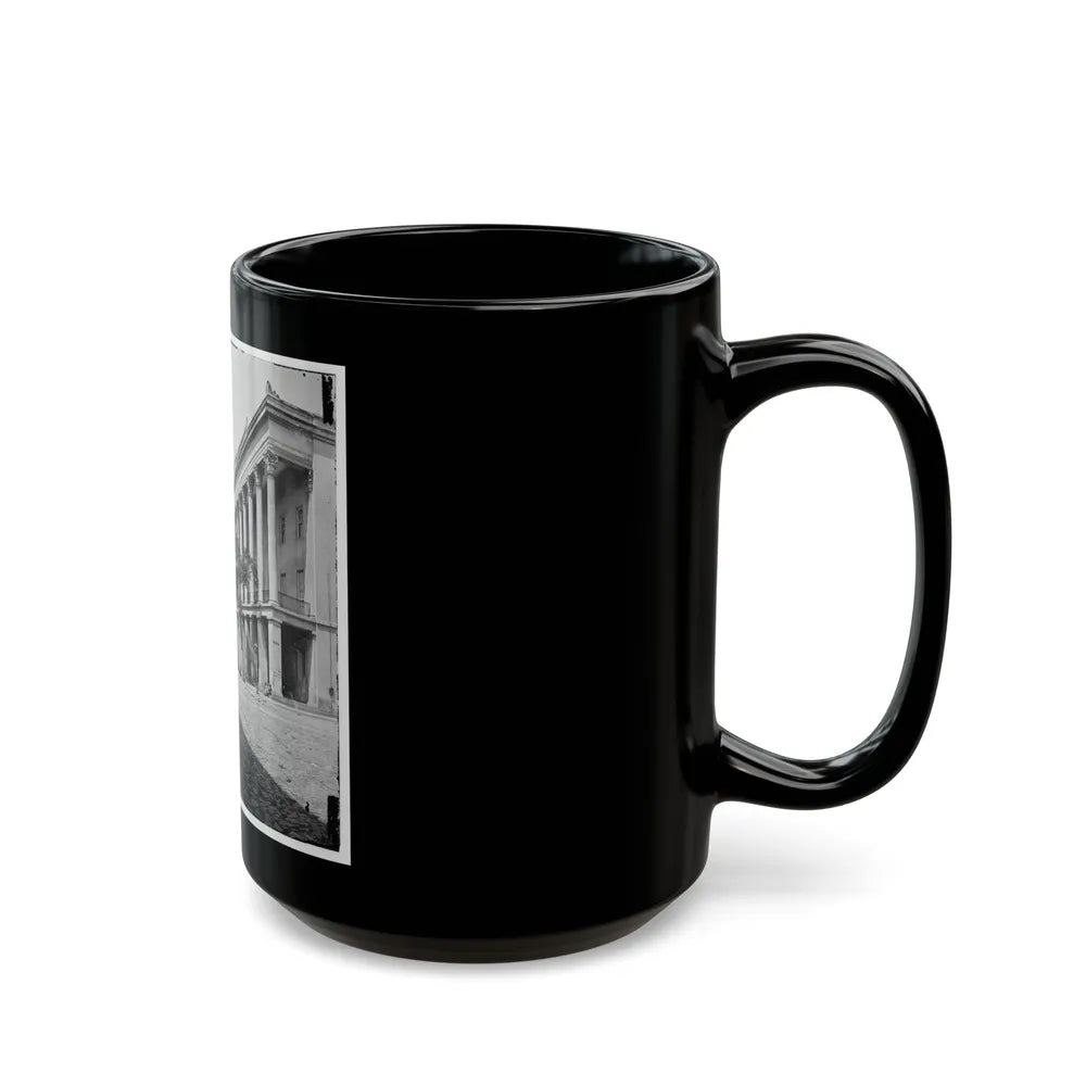 Charleston, S.C. The Charleston Hotel (200 Meeting Street) (U.S. Civil War) Black Coffee Mug-Go Mug Yourself