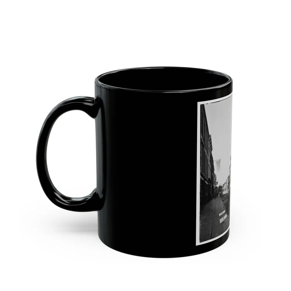 Charleston, S.C. The Charleston Hotel (200 Meeting Street) (U.S. Civil War) Black Coffee Mug-Go Mug Yourself