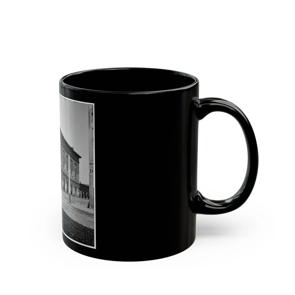 Charleston, S.C. The Old Market House (188 Meeting Street) (U.S. Civil War) Black Coffee Mug-Go Mug Yourself