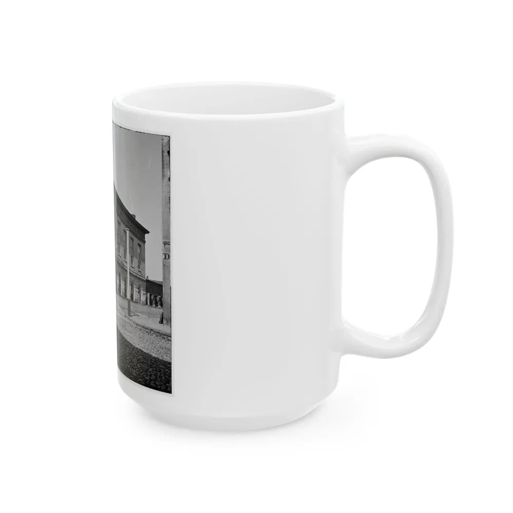 Charleston, S.C. The Old Market House (188 Meeting Street) (U.S. Civil War) White Coffee Mug-Go Mug Yourself