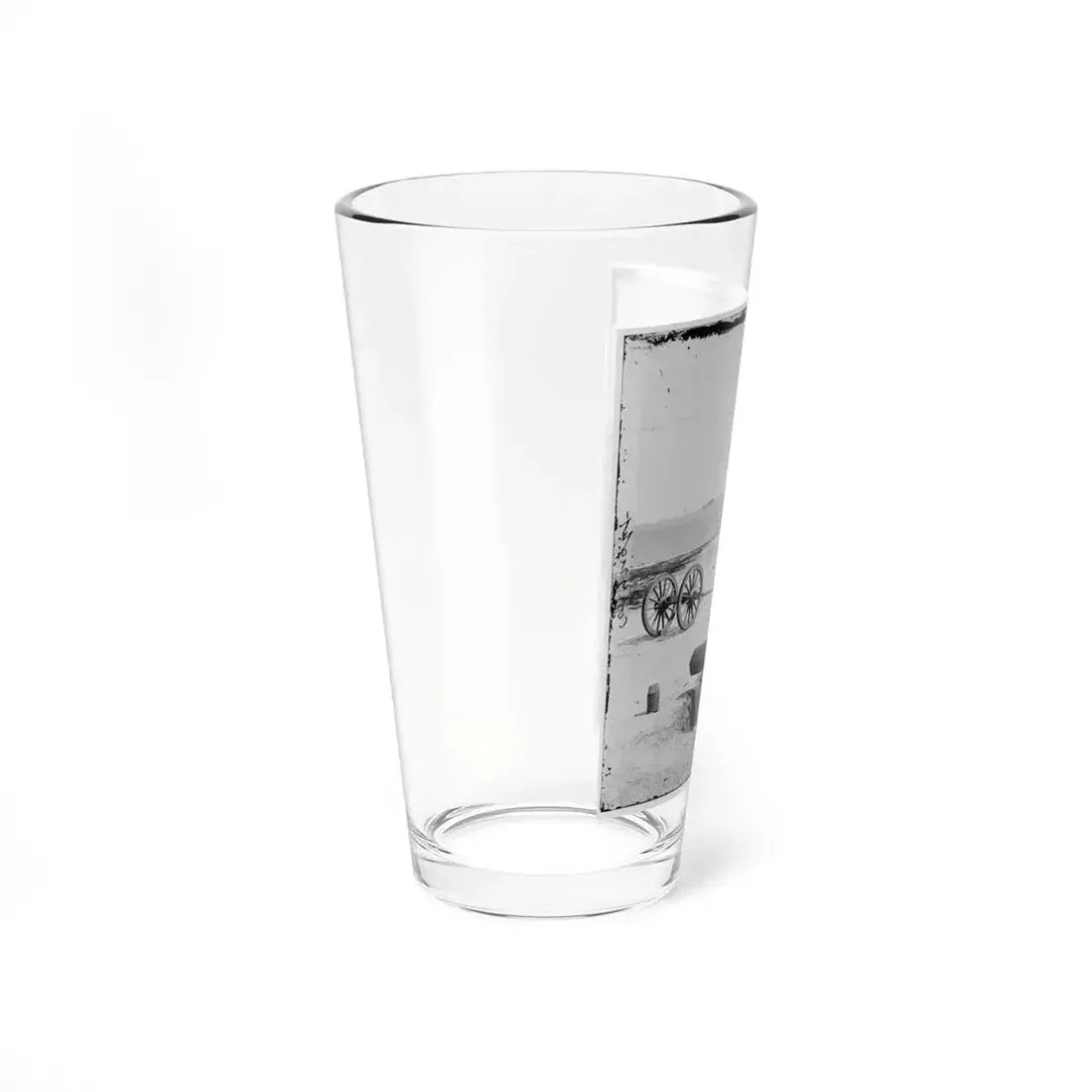 Charleston, S.C. Battery Of Confederate Fort Johnson; Fort Sumter In Distance (U.S. Civil War) Pint Glass 16oz - Go Mug Yourself