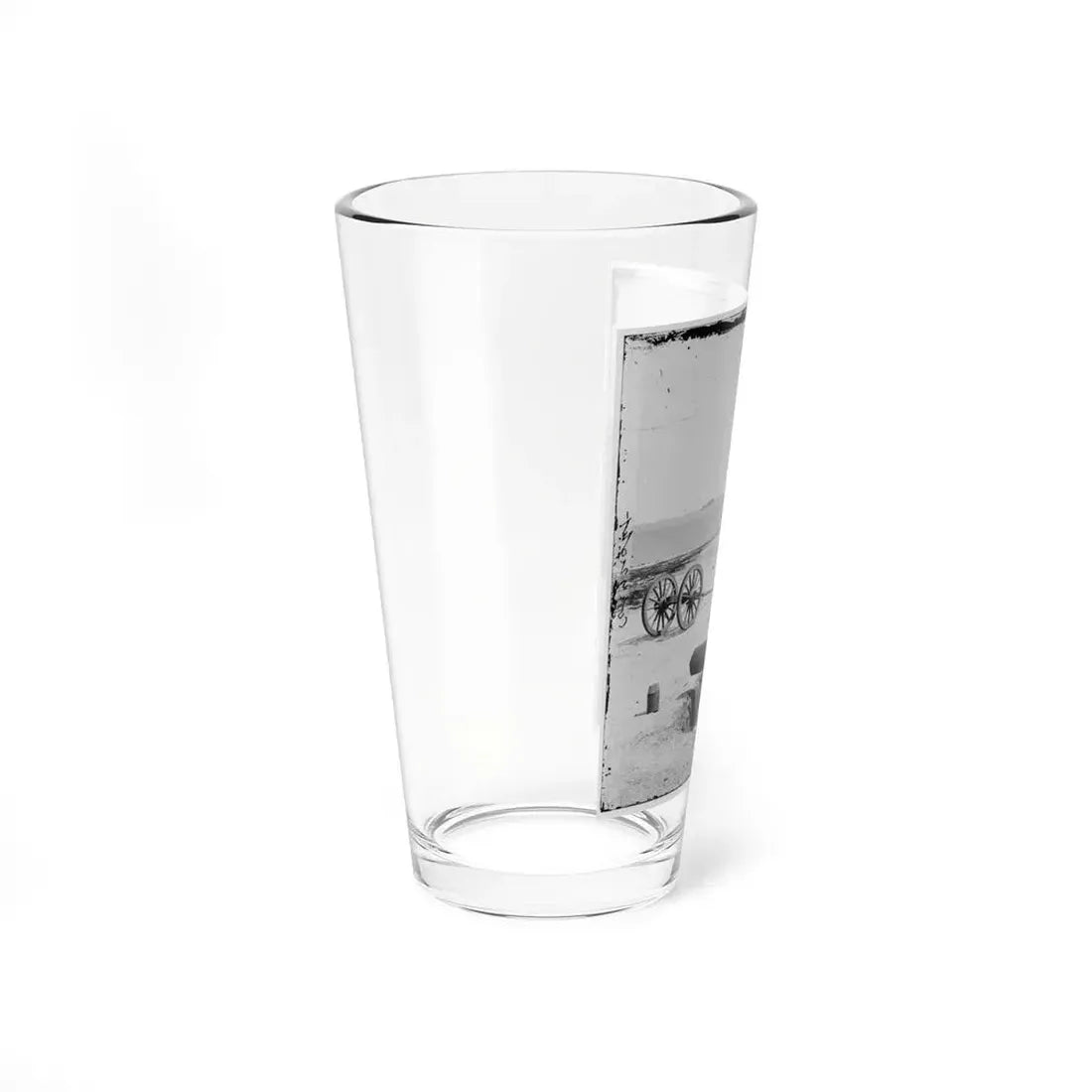 Charleston, S.C. Battery Of Confederate Fort Johnson; Fort Sumter In Distance (U.S. Civil War) Pint Glass 16oz - Go Mug Yourself