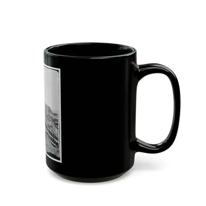 Charleston, S.C. Beacon On Parapet Of Fort Sumter (U.S. Civil War) Black Coffee Mug - Go Mug Yourself