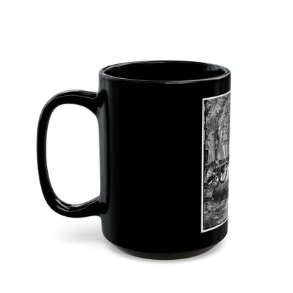 Charleston, S.C. Blakely Guns And Ammunition In The Arsenal Yard (U.S. Civil War) Black Coffee Mug - Go Mug Yourself