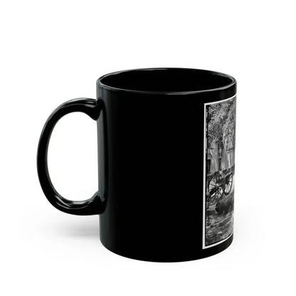 Charleston, S.C. Blakely Guns And Ammunition In The Arsenal Yard (U.S. Civil War) Black Coffee Mug - Go Mug Yourself