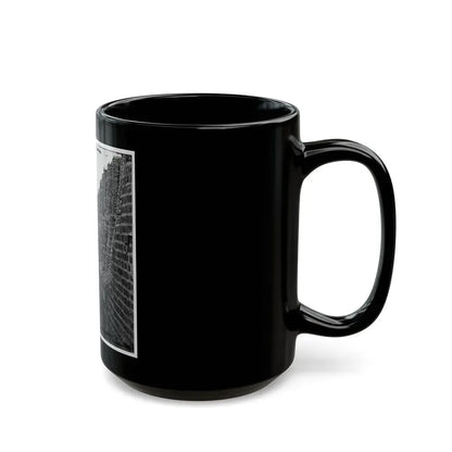 Charleston, S.C. Breach Patched With Gabions On The North Wall Of Fort Sumter (U.S. Civil War) Black Coffee Mug - Go Mug Yourself