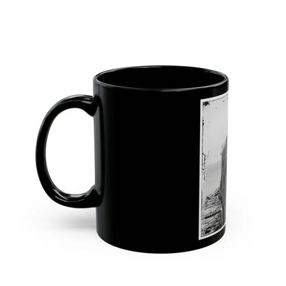 Charleston, S.C. Breach Patched With Gabions On The North Wall Of Fort Sumter (U.S. Civil War) Black Coffee Mug - Go Mug Yourself