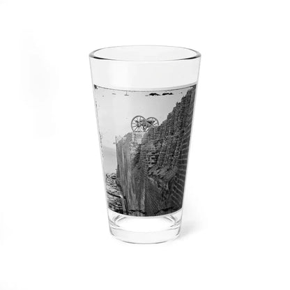 Charleston, S.C. Breach Patched With Gabions On The North Wall Of Fort Sumter (U.S. Civil War) Pint Glass 16oz 16oz - Go Mug Yourself