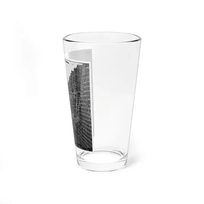 Charleston, S.C. Breach Patched With Gabions On The North Wall Of Fort Sumter (U.S. Civil War) Pint Glass 16oz - Go Mug Yourself