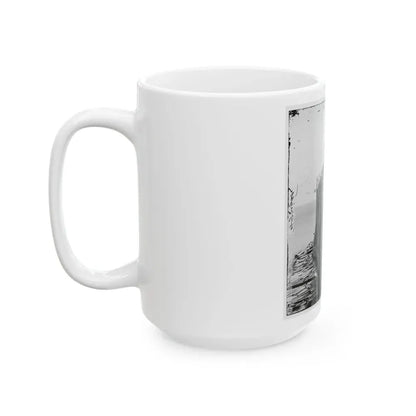 Charleston, S.C. Breach Patched With Gabions On The North Wall Of Fort Sumter (U.S. Civil War) White Coffee Mug - Go Mug Yourself