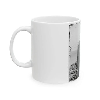 Charleston, S.C. Breach Patched With Gabions On The North Wall Of Fort Sumter (U.S. Civil War) White Coffee Mug - Go Mug Yourself