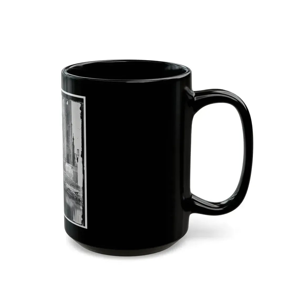 Charleston, S.C. Cathedral Of St. John And St. Finbar; Another View (U.S. Civil War) Black Coffee Mug - Go Mug Yourself