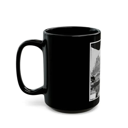 Charleston, S.C. Cathedral Of St. John And St. Finbar; Another View (U.S. Civil War) Black Coffee Mug - Go Mug Yourself