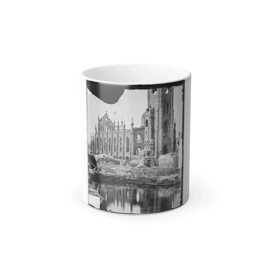 Charleston, S.C. Cathedral of St. John and St. Finbar; Another View (U.S. Civil War) Color Changing Coffee Mug 11oz Default Title 11oz - Go Mug Yourself