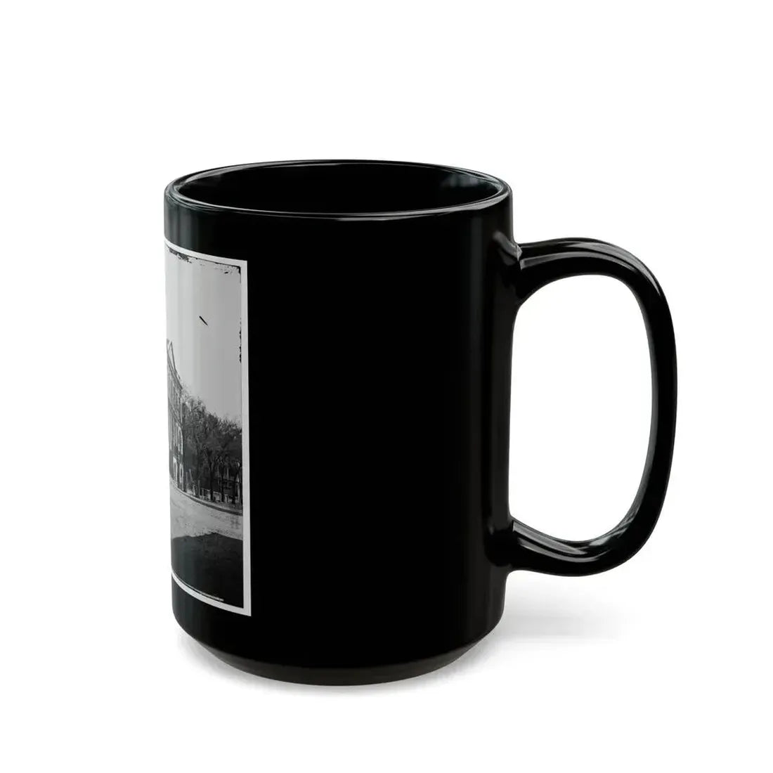Charleston, S.C. City Hall (80 Broad Street) (U.S. Civil War) Black Coffee Mug - Go Mug Yourself