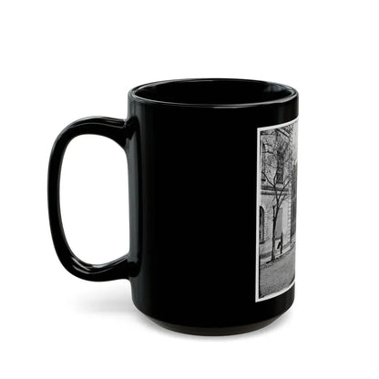 Charleston, S.C. City Hall (80 Broad Street) (U.S. Civil War) Black Coffee Mug - Go Mug Yourself