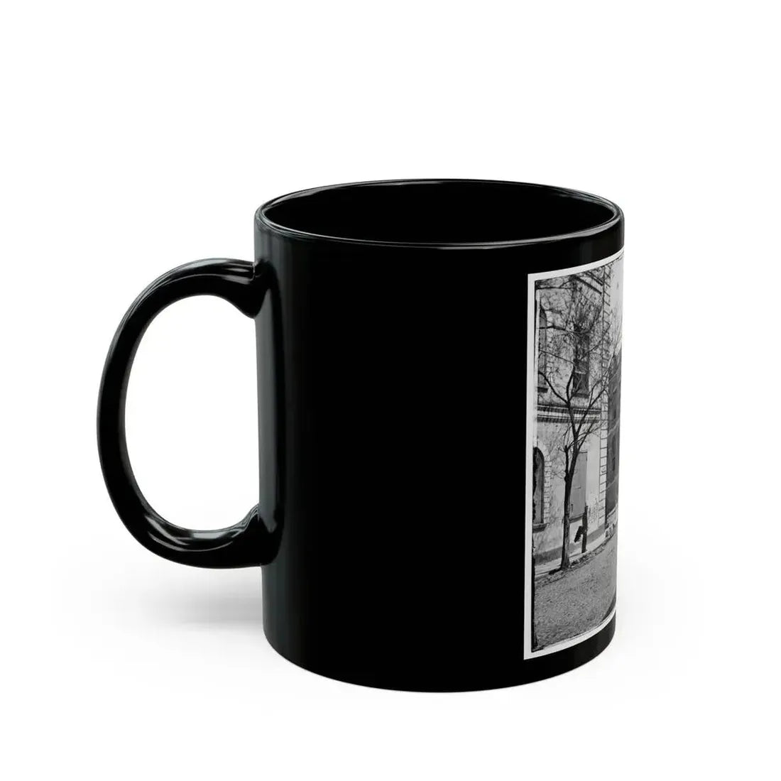 Charleston, S.C. City Hall (80 Broad Street) (U.S. Civil War) Black Coffee Mug - Go Mug Yourself