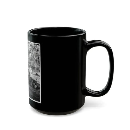 Charleston, S.C. Confederate Torpedoes, Shot, And Shell In The Arsenal Yard (U.S. Civil War) Black Coffee Mug - Go Mug Yourself