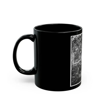 Charleston, S.C. Confederate Torpedoes, Shot, And Shell In The Arsenal Yard (U.S. Civil War) Black Coffee Mug - Go Mug Yourself
