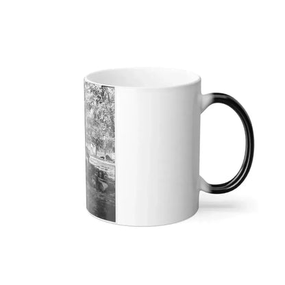 Charleston, S.C. Confederate Torpedoes, Shot, and Shell in the Arsenal Yard (U.S. Civil War) Color Changing Coffee Mug 11oz - Go Mug Yourself