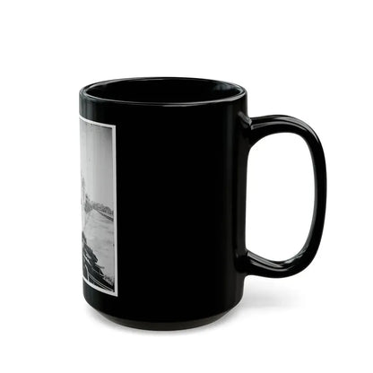 Charleston, S.C. East Battery; Dismantled Blakely Gun In Foreground (U.S. Civil War) Black Coffee Mug - Go Mug Yourself