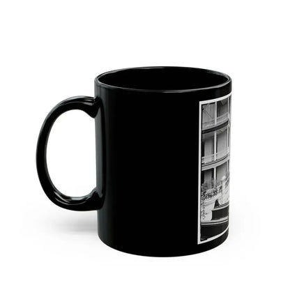 Charleston, S.C. East Battery; Dismantled Blakely Gun In Foreground (U.S. Civil War) Black Coffee Mug - Go Mug Yourself