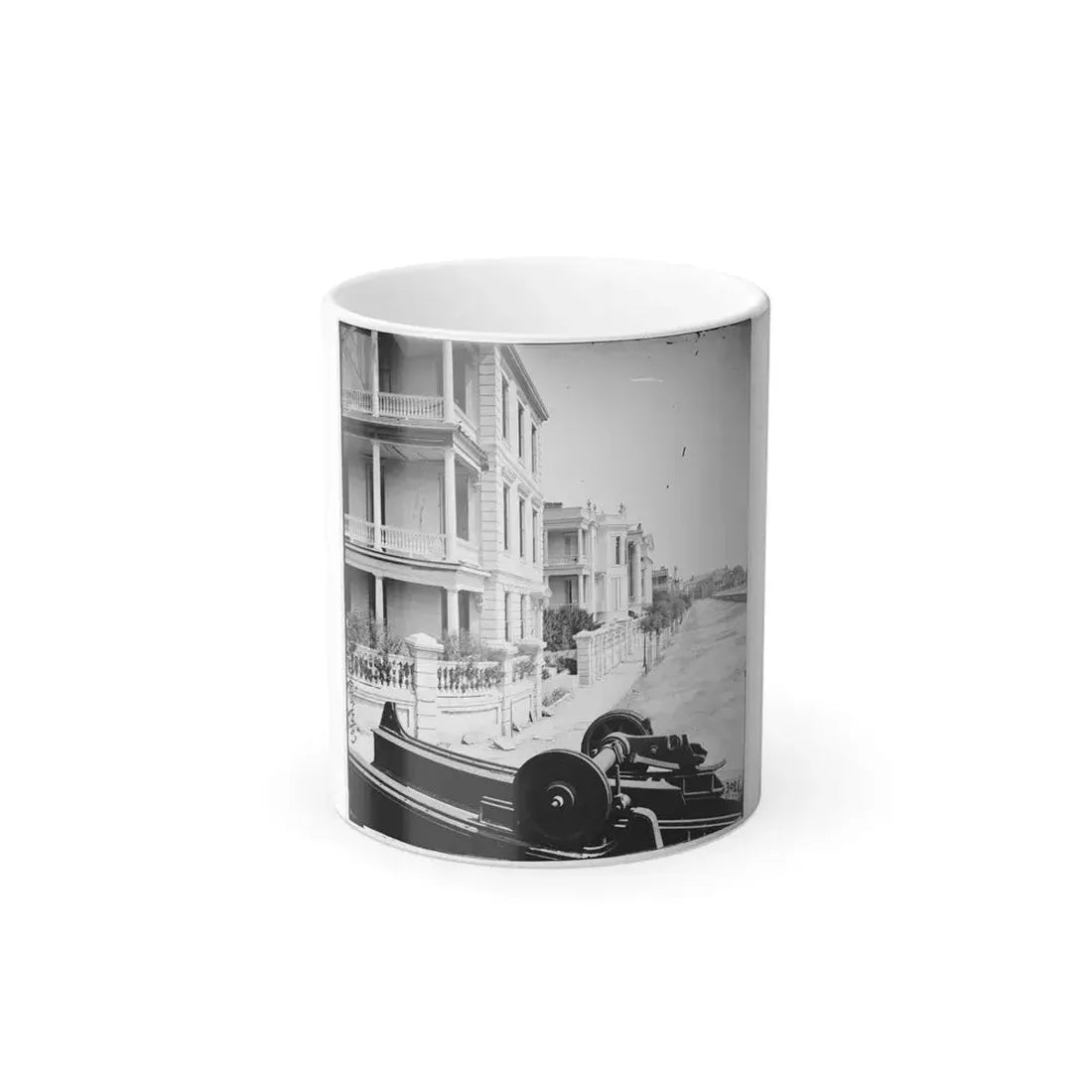 Charleston, S.C. East Battery; Dismantled Blakely Gun in Foreground (U.S. Civil War) Color Changing Coffee Mug 11oz Default Title 11oz - Go Mug Yourself