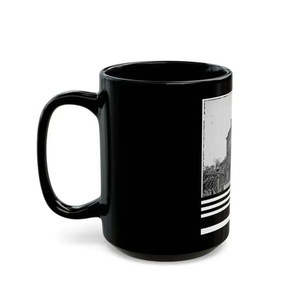 Charleston, S.C. Ex-Governor William Aiken's House (48 Elizabeth Street) (U.S. Civil War) Black Coffee Mug - Go Mug Yourself