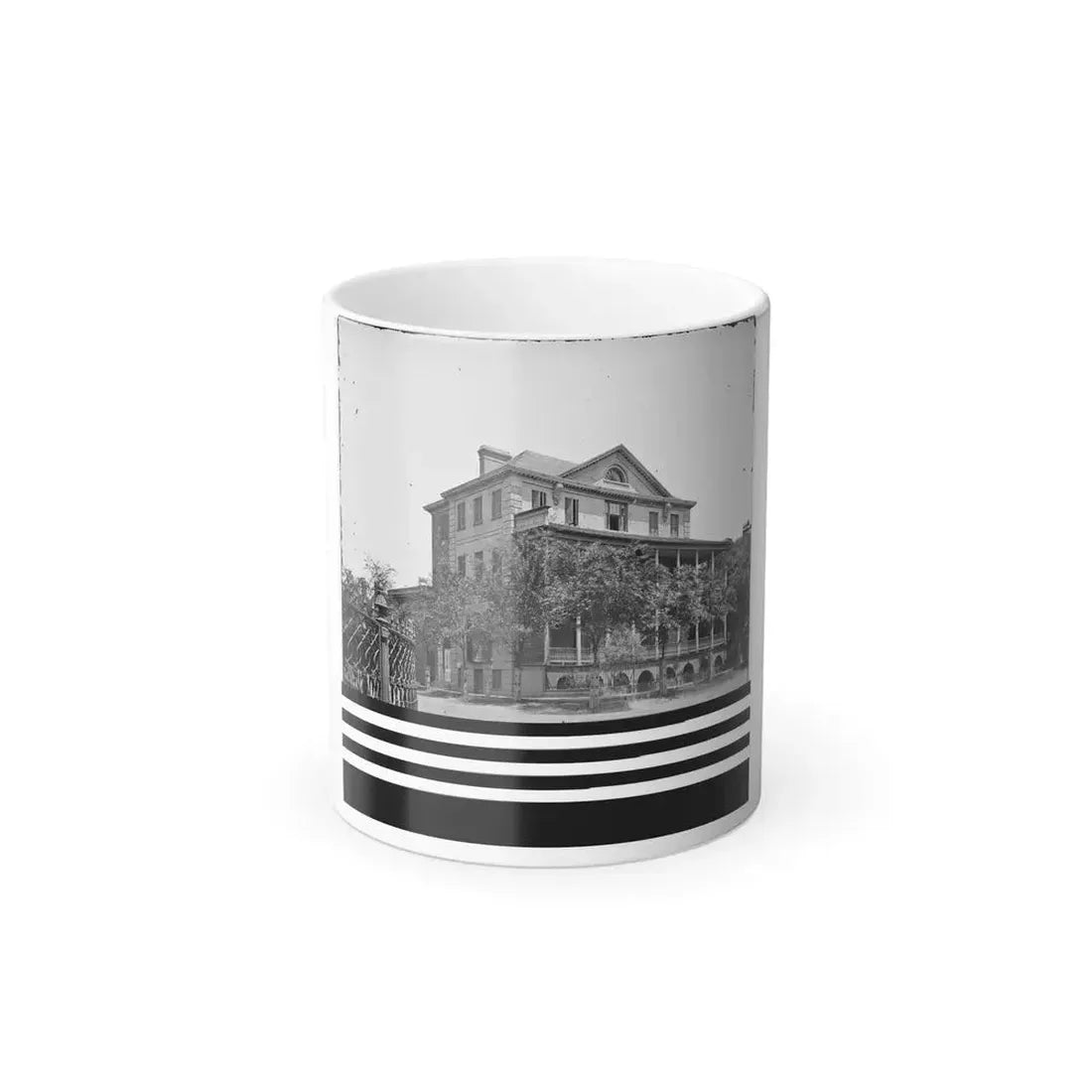 Charleston, S.C. Ex-Governor William Aiken's House (48 Elizabeth Street) (U.S. Civil War) Color Changing Coffee Mug 11oz Default Title 11oz - Go Mug Yourself
