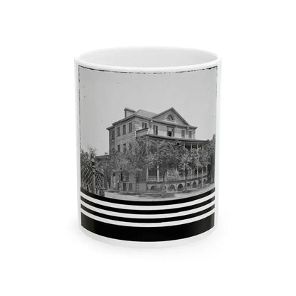 Charleston, S.C. Ex-Governor William Aiken's House (48 Elizabeth Street) (U.S. Civil War) White Coffee Mug 11oz - Go Mug Yourself