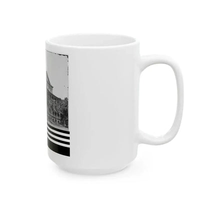 Charleston, S.C. Ex-Governor William Aiken's House (48 Elizabeth Street) (U.S. Civil War) White Coffee Mug - Go Mug Yourself