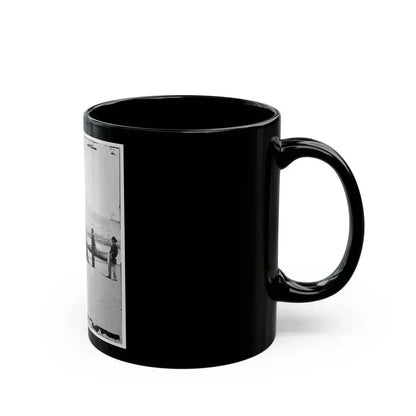 Charleston, S.C. Fort Sumter, From The Sand-Bar (U.S. Civil War) Black Coffee Mug - Go Mug Yourself