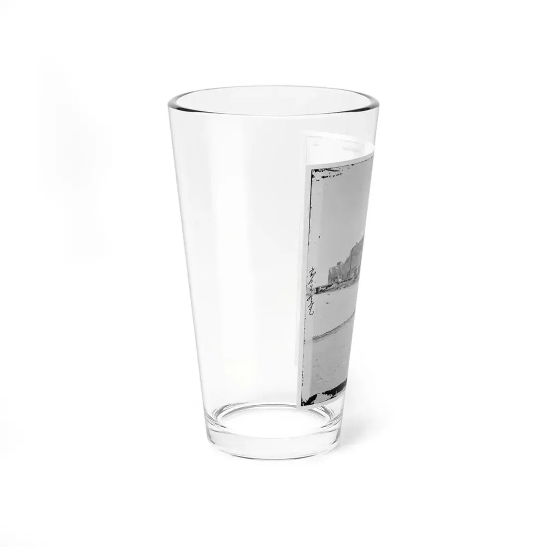 Charleston, S.C. Fort Sumter, From The Sand-Bar (U.S. Civil War) Pint Glass 16oz - Go Mug Yourself