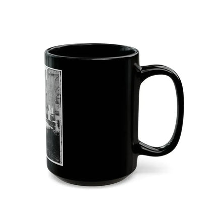 Charleston, S.C. Graveyard Of The Ruined Circular Church (U.S. Civil War) Black Coffee Mug - Go Mug Yourself