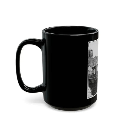 Charleston, S.C. Graveyard Of The Ruined Circular Church (U.S. Civil War) Black Coffee Mug - Go Mug Yourself