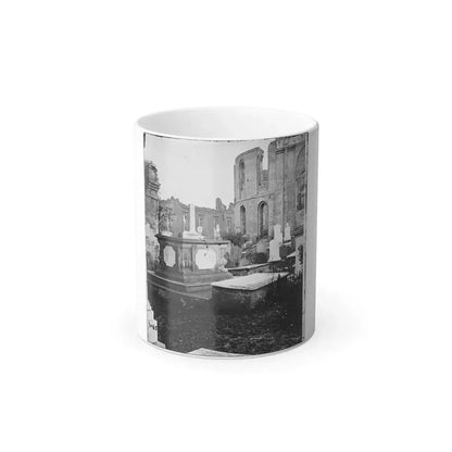 Charleston, S.C. Graveyard of the Ruined Circular Church (U.S. Civil War) Color Changing Coffee Mug 11oz Default Title 11oz - Go Mug Yourself