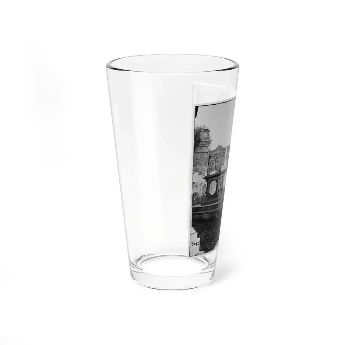 Charleston, S.C. Graveyard Of The Ruined Circular Church (U.S. Civil War) Pint Glass 16oz - Go Mug Yourself
