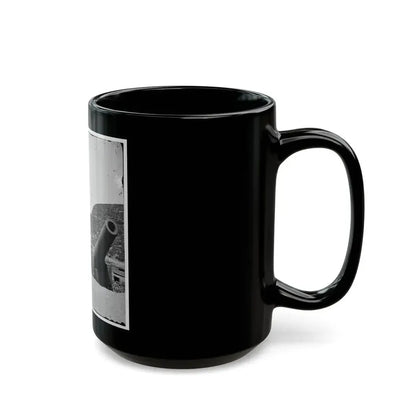 Charleston, S.C. Gun On The Point Battery (U.S. Civil War) Black Coffee Mug - Go Mug Yourself