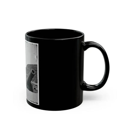 Charleston, S.C. Gun On The Point Battery (U.S. Civil War) Black Coffee Mug - Go Mug Yourself