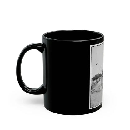 Charleston, S.C. Gun On The Point Battery (U.S. Civil War) Black Coffee Mug - Go Mug Yourself