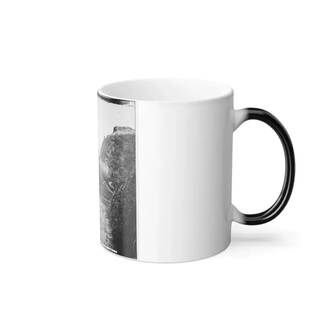 Charleston, S.C. Guns of Fort Johnson; Fort Sumter in Distance (U.S. Civil War) Color Changing Coffee Mug 11oz - Go Mug Yourself