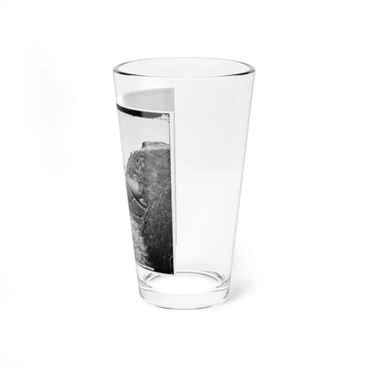 Charleston, S.C. Guns Of Fort Johnson; Fort Sumter In Distance (U.S. Civil War) Pint Glass 16oz - Go Mug Yourself