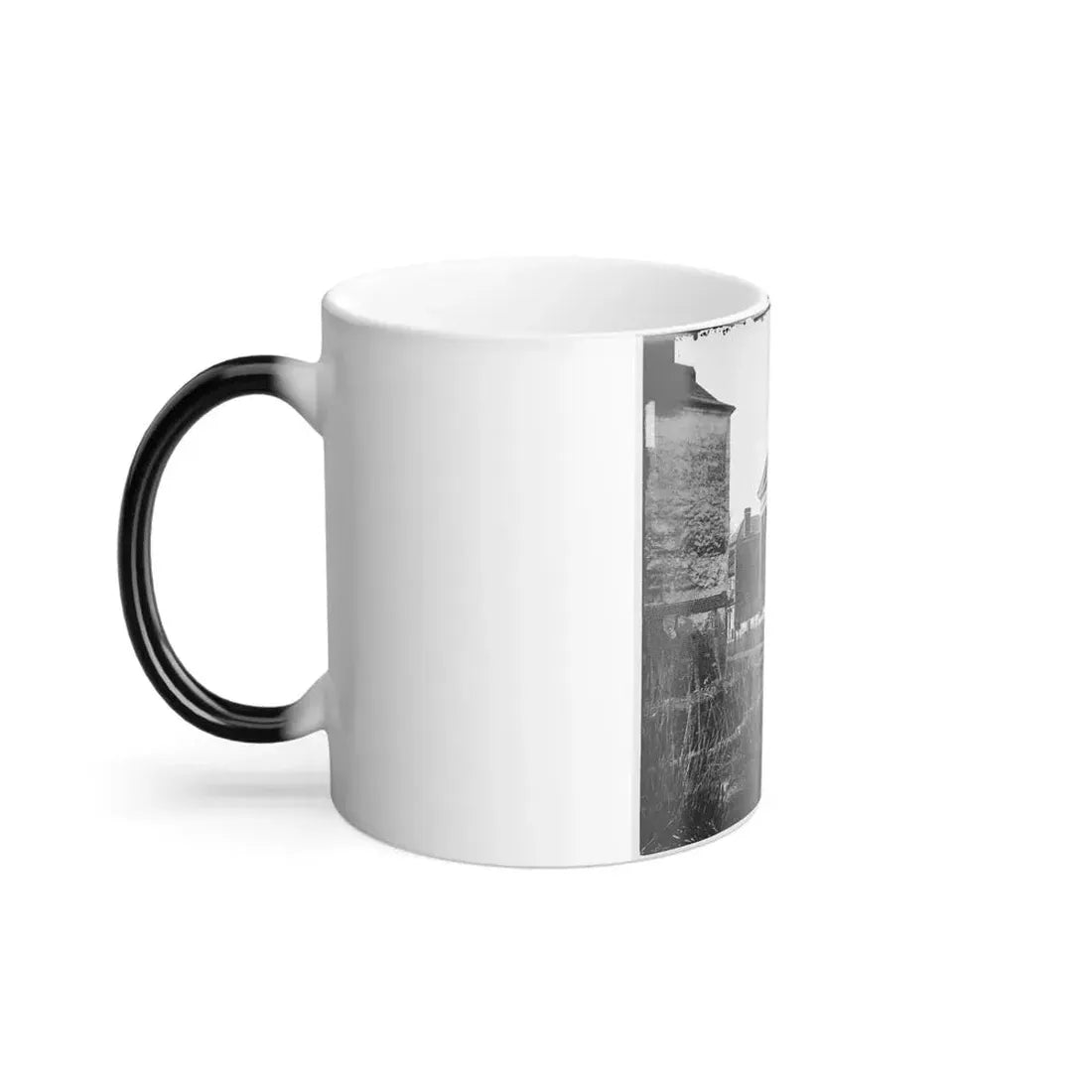 Charleston, S.C. Hibernian Hall (With Columns; 105 Meeting Street), Place of Meeting After the Burning of Secession Hall (U.S. Civil War) Color Changing Coffee Mug 11oz - Go Mug Yourself