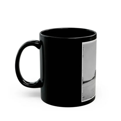 Charleston, S.C. Houses On The Battery Damaged By Shell-Fire (U.S. Civil War) Black Coffee Mug - Go Mug Yourself