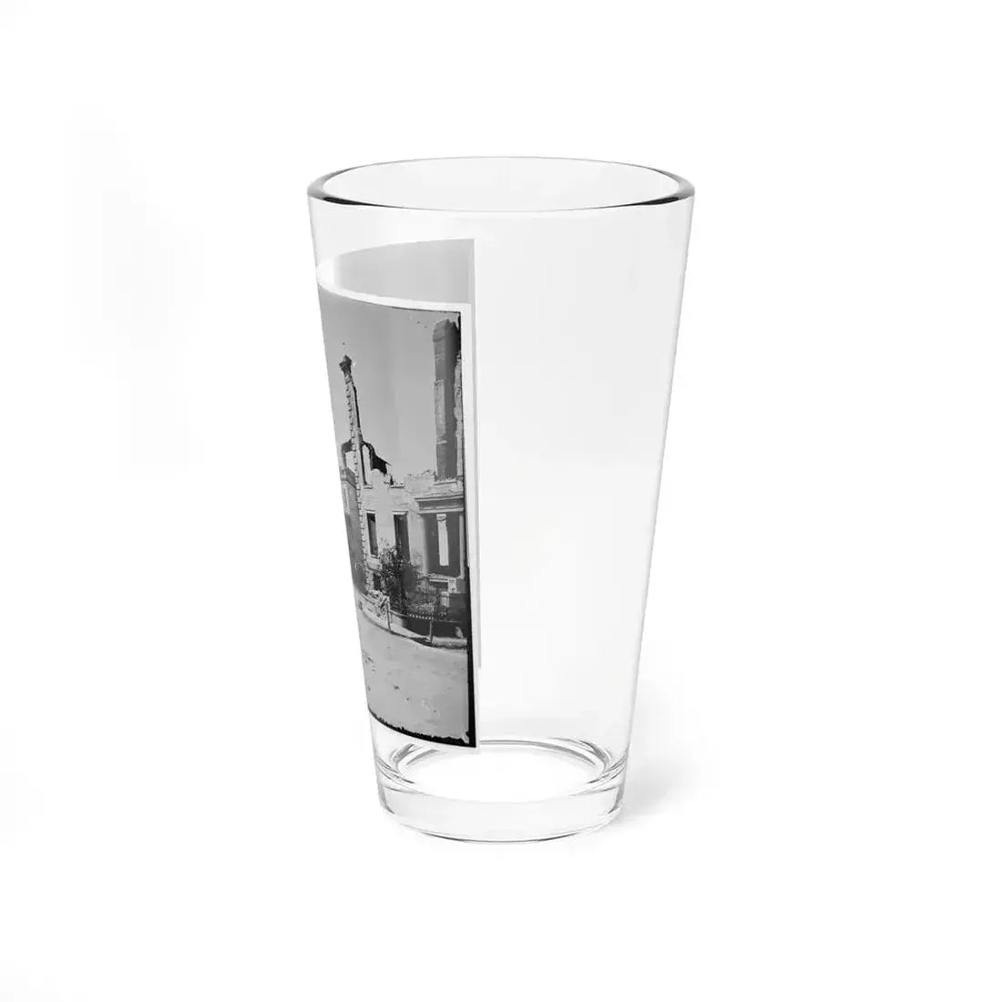 Charleston, S.C. Houses On The Battery Damaged By Shell-Fire (U.S. Civil War) Pint Glass 16oz - Go Mug Yourself