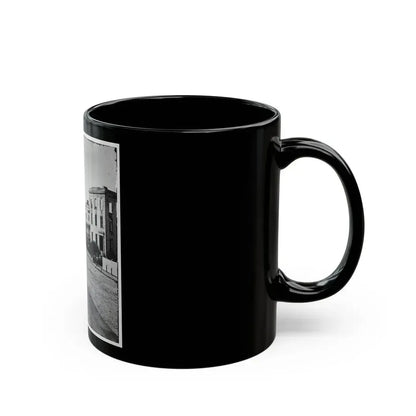 Charleston, S.C. Houses On The Battery; The Nearest Is Burned Out (U.S. Civil War) Black Coffee Mug - Go Mug Yourself