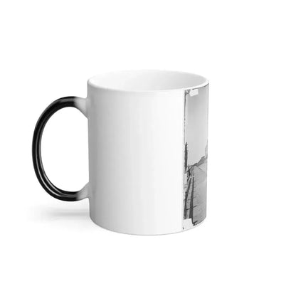 Charleston, S.C. Houses on the Battery; the Nearest Is Burned Out (U.S. Civil War) Color Changing Coffee Mug 11oz - Go Mug Yourself