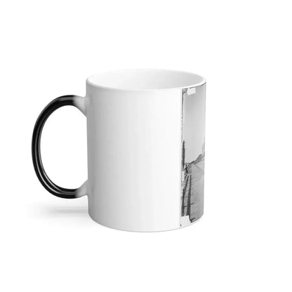Charleston, S.C. Houses on the Battery; the Nearest Is Burned Out (U.S. Civil War) Color Changing Coffee Mug 11oz - Go Mug Yourself