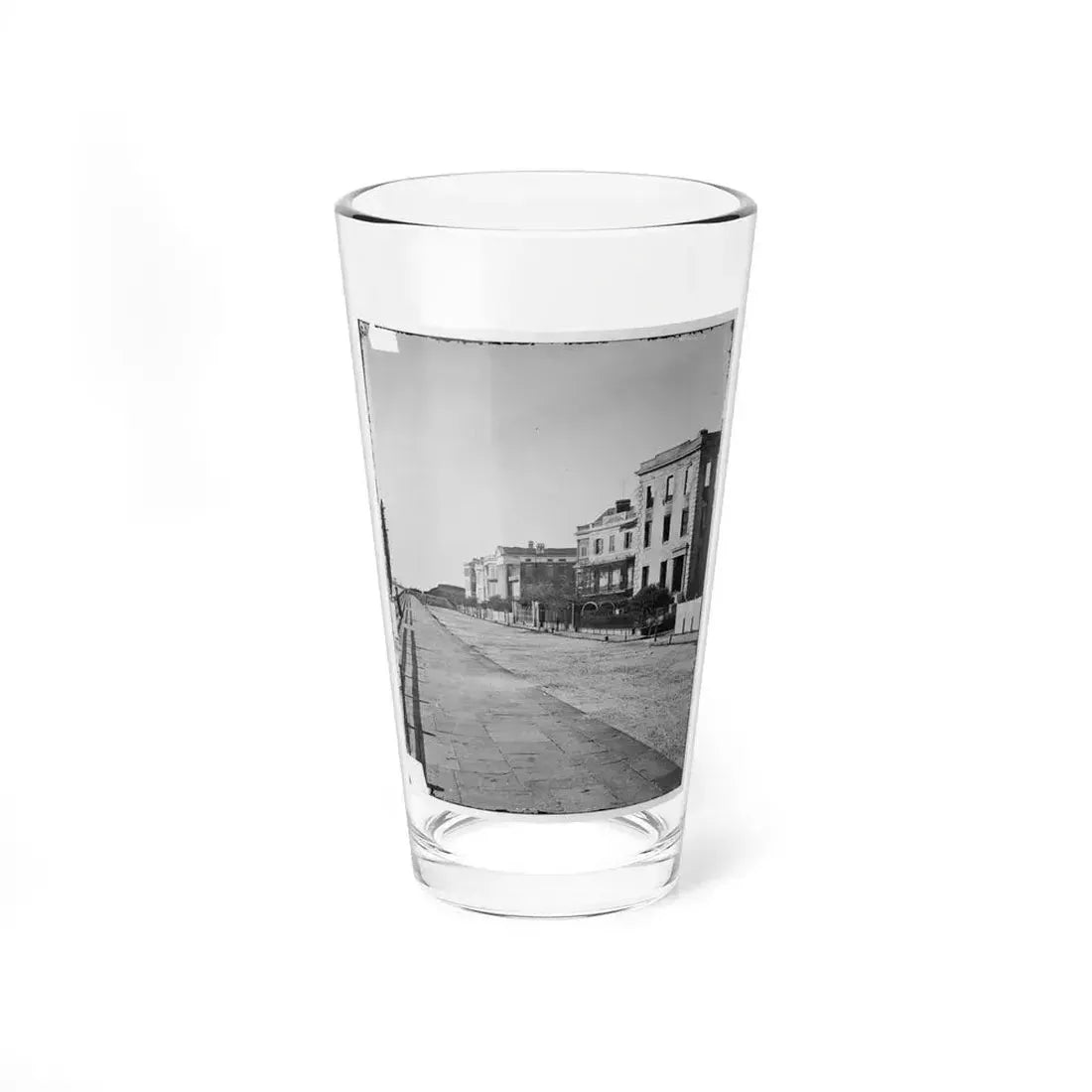 Charleston, S.C. Houses On The Battery; The Nearest Is Burned Out (U.S. Civil War) Pint Glass 16oz 16oz - Go Mug Yourself