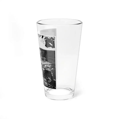 Charleston, S.C. Interior Of Fort Sumter, With Gabion Reinforcements (U.S. Civil War) Pint Glass 16oz - Go Mug Yourself